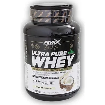 Protein Amix Black Line Ultra Pure Whey Protein 1000g Fine iced coconut + DÁREK