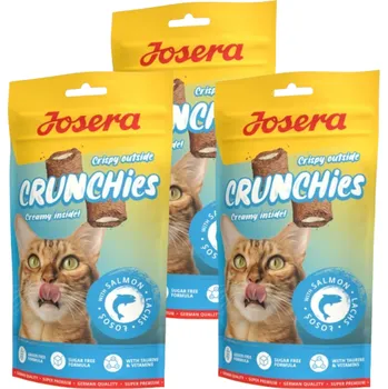 Pamlsek pro kočku JOSERA Crunchies - s lososem (pamlsek pro kočky) 3x60g