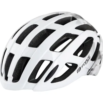 Cyklistická přilba přilba FORCE HAWK bílo-černá - L-XL