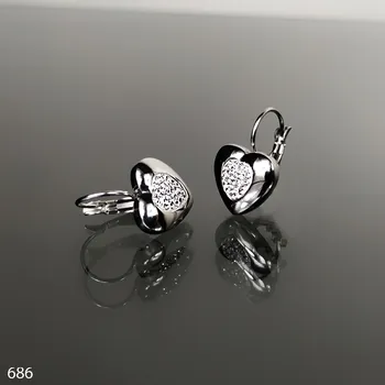 Náušnice Ocelové náušnice č. 686