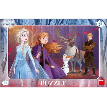 Puzzle Dino Ledové království II deskové 15 dílků