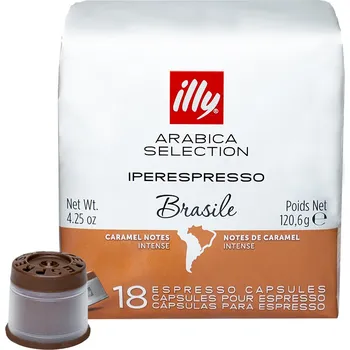 Káva illy | Brasil - Počet kapslí illy iperEspresso: 18
