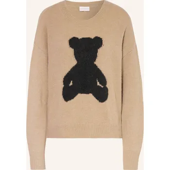 Dámský svetr Milano Italy Dámský Svetr, světle hnědá / černá, 38