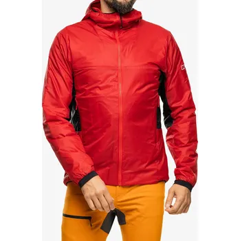 Zateplená bunda Berghaus MTN Arete LB Synthetic Hoody - goji berry/jet black