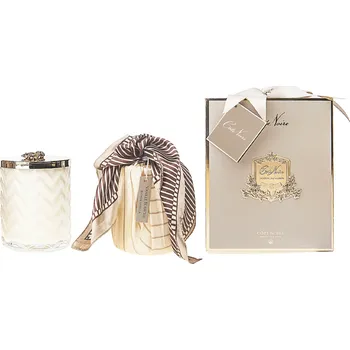 Svíčka Côte Noire Herringbone svíčka Blonde Vanilla, 600 g