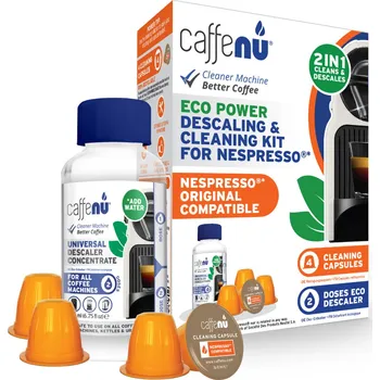 Káva Caffenu | Údržbová sada - Údržbové kapsle a odvápňovač pro Nespresso®