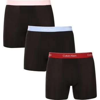 Boxerky 3PACK pánské boxerky Calvin Klein černé (NB4394-2VA) M NB4394-2VA Možnost vrácení zboží ZDARMA do 120 dnů!