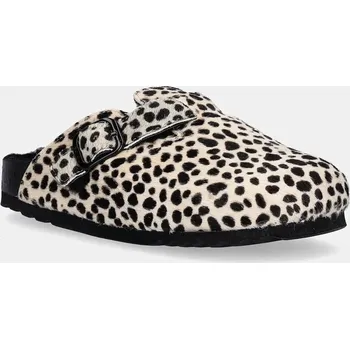 Dámské pantofle Kožené papuče Scholl FAE NEW F318141088 béžová 01X, EUR 40