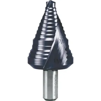 Vrták Ruko 101709F - Stupňovitý vrták HSS - TiAlN, velikost No. 9, pr. 7/8" - 1 1/8"