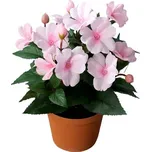 Umělá Netýkavka v květináči 24 cm růžová