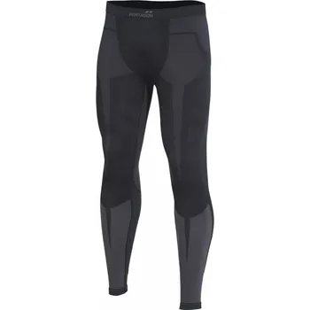Pánské termo spodní prádlo Spodky Pentagon PLEXIS Activity Long Pants - Black L-3XL