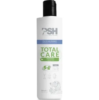 Kosmetika pro psa PSH Šampon TOTAL care 5v1 - panthenol + zelený čaj 300ml