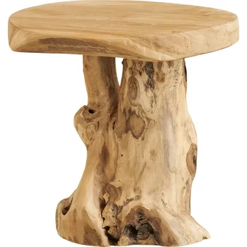 Konferenční stolek House Nordic Odkládací stolek PALENA přírodní ø40 cm