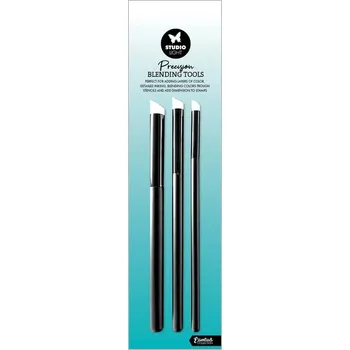 Umělecký štětec Blendovací štětce Studio Light, sada 3 ks - Precizní