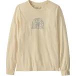Patagonia Long-Sleeved Graphic T-Shirt Kids Skisel: Undyed Natural béžová XL