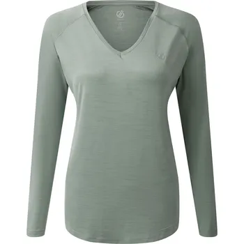 Dámské tričko Dámské triko Dare 2b Discern Tee Velikost: S / Barva: zelená/šedá