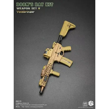 Doplněk k figurce Zbraň pro 1/6 figurky Doom's Day Kit Weapon Set V Voidbringer (Sand)
