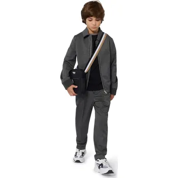 Chlapecká bunda Dětská bunda BOSS černá barva, J52386 J52386.138.150 99X, vel. 138