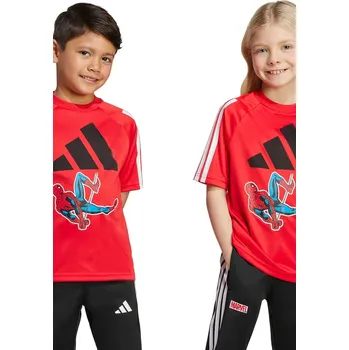 Chlapecké oblečení Dětské tričko adidas Marvel JM0832 červená 33X, vel. 122