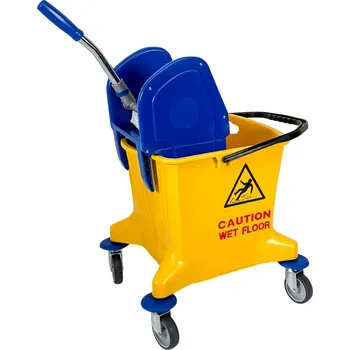 Parní čistič Denox úklidový vozík PROFESSIONAL s kbelíkem a ždímačem, 25 L