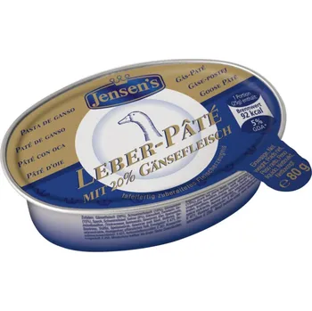 paštika a pomazánka Jensen's husí játrová paštika 80g