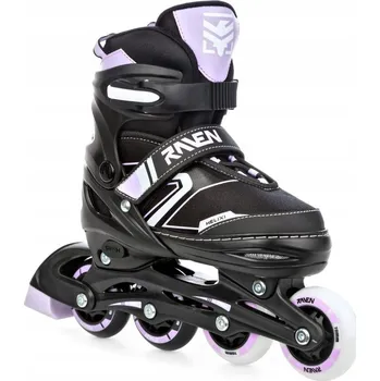 Kolečkové brusle Raven Helixi Black/Violet EU 30-33 + DÁREK