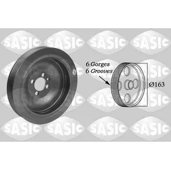 Motor automobilu Řemenice, klikový hřídel SASIC 2156029