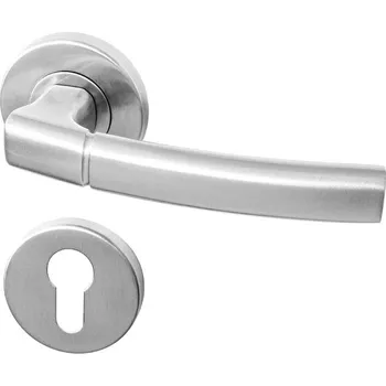 Dveřní kování ACT SERVIS ACT - VEGA R Provedení: PZ (vložkový zámek), Povrch: IN - nerez