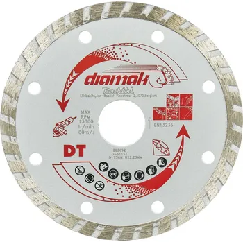 Řezný kotouč MAKITA D-61151 diamantový kotouč 115mm segmentový, beton DIAMAK