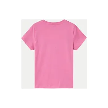 Pánské tričko NAME IT T-Shirt Hanne 13226131 Růžová Regular Fit 116