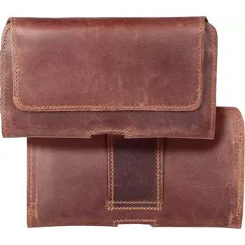 Pouzdro na mobilní telefon Royal kožené pouzdro na opasek XXXL, hnědé