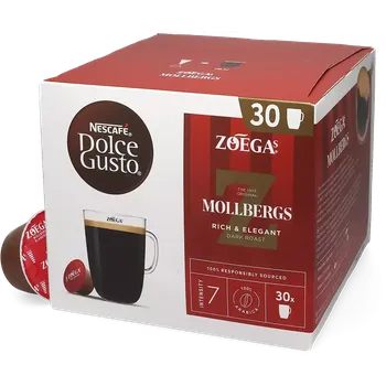 Káva Nescafé | Big Pack Zoégas Mollberg - Počet kapslí pro Dolce Gusto: 30