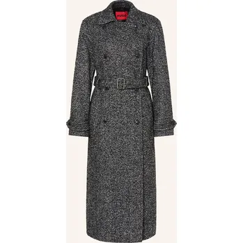 Hugo Dámský Kabát Martinu, černá / bílá, 36