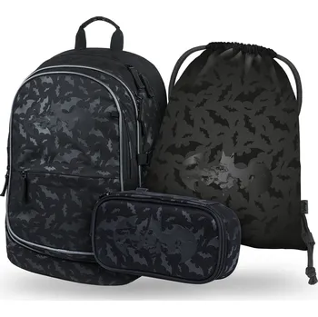 Set školních potřeb Baagl Školní set Core Batman černý