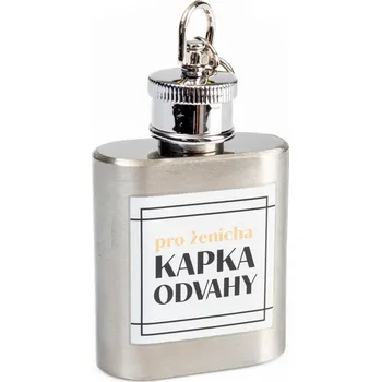 Party dekorace Mini placatka - Kapka odvahy pro ženicha