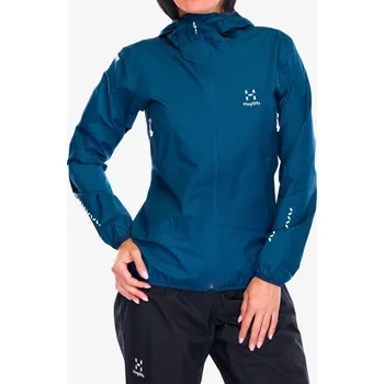 Dámská bunda Dámská nepromokavá bunda s membránou Haglofs L.I.M Proof Jacket - dark ocean