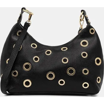 Kabelka Kožená kabelka Answear.LAB 1284.hak černá 99X, vel. ONE SIZE