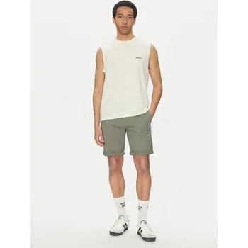 Pánské kraťasy Jack & Jones Šortky z materiálu Dave 12182549 Zelená Regular Fit XL