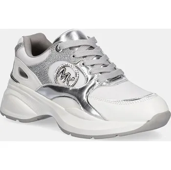Chlapecké tenisky Dětské tenisky Michael Kors ZUMA stříbrná barva, MK02656101 SLV, EUR 35