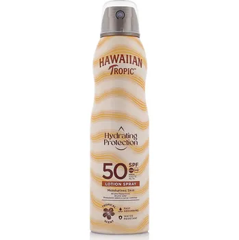 Přípravek na opalování Hawaiian Tropic Hydrating Protection Lotion Spray SPF 50 220 ml
