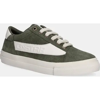 Pánské tenisky Kožené tenisky G-Star LOOM BSC M pánské, zelená barva, D28160-01-H838 D28160.01.H838 77X, EUR 46