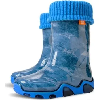 Dětská móda Dětské zateplené holinky Demar jeans star Velikost: 28/29