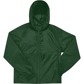 Dámská větrovka B&amp;C Unisex větrovka JG004 Bottle Green XXL