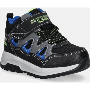 Chlapecké tenisky Dětské zimní boty Skechers STORM BLAZER - DRIZZLE SQUAD 406377N černá 99X, EUR 23