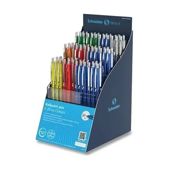 Kancelář Kuličkové pero Schneider K20 Icy Colours stojánek