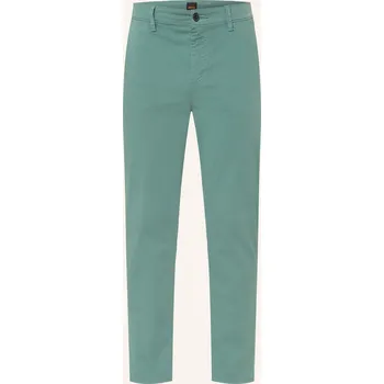 Pánské kalhoty Boss Pánské Chino Kalhoty Tapered Fit, petrolejová, 38