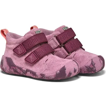 AFFENZAHN barefoot dětská celoroční obuv Prewalker Lowboot Leather Talky - Otter Velikost: 23