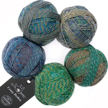 Příze Schoppel Wolle Crazy Perlen 2638 Bariton (Vlněná příze Crazy Perlen 2638 Bariton)