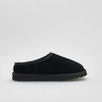 Pánské pantofle Reserved - Kožené pantofle - černý - 534FF-99X - 534FF-99X-40