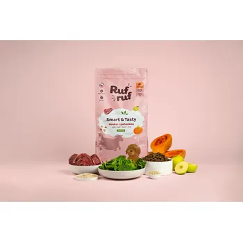 Krmivo pro psa Rufruf Hovězí s pohankou a probiotiky Vzorek (100g)